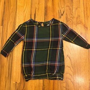 Old Navy Plaid Dress 3T